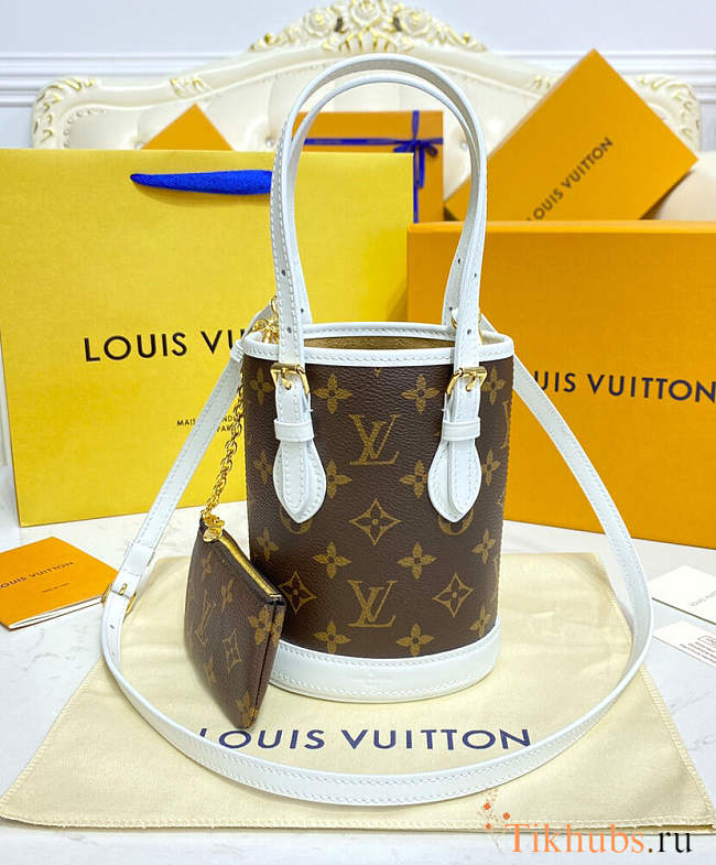 Louis Vuitton LV Nano Bucket Brown 13 x 17 x 9 cm - 1