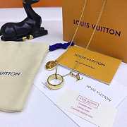 Louis Vuitton LV Monogram Charms Necklace Gold - 2