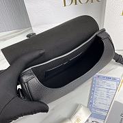 Dior Ultra Black Bobby Bag 18x14x5cm - 6