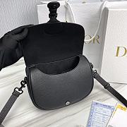 Dior Ultra Black Bobby Bag 18x14x5cm - 5