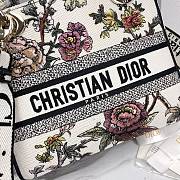 Dior Lady D-lite Multicolor Jardin Botanique Bag 24 x 20 x 11 cm - 2