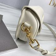 Dior Bobby East-West White Box Calfskin 21 x 12 x 5.1 cm - 5