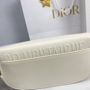 Dior Bobby East-West White Box Calfskin 21 x 12 x 5.1 cm - 4