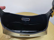 Prada Leather Shoulder Bag Black 26x17x4.5cm - 5