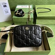 Gucci Matelassé Small Black Bag 21.5 x 17 x 7.5 cm - 1