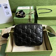 Gucci Matelassé Small Black Bag 21.5 x 17 x 7.5 cm - 2