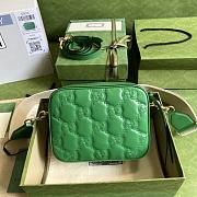 Gucci Matelassé Small Green Bag 21.5 x 17 x 7.5 cm - 3