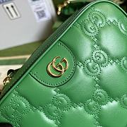 Gucci Matelassé Small Green Bag 21.5 x 17 x 7.5 cm - 2