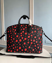 Louis Vuitton LV X YK Lock It Black and Red 46 x 28 x 16 cm - 5