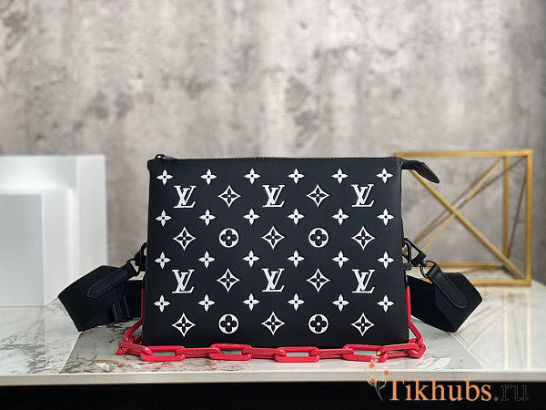 Louis Vuitton LV Coussin PM Black and White 26x20x12cm - 1