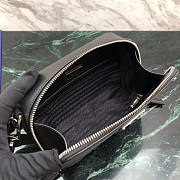 Prada Brique Bag Black Saffiano Leather 19x12.5x5.5cm - 4