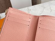 Louis Vuitton LV Victorine Wallet Pink 12x9.5x1.5cm - 5