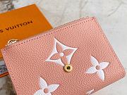 Louis Vuitton LV Victorine Wallet Pink 12x9.5x1.5cm - 3