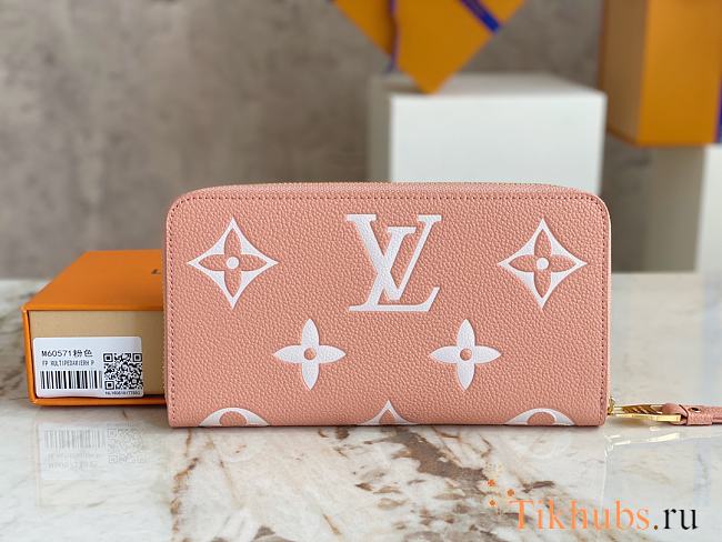 Louis Vuitton LV Zippy Wallet Pink 19.5 x 10.5 x 2.5 cm - 1