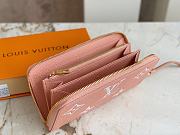 Louis Vuitton LV Zippy Wallet Pink 19.5 x 10.5 x 2.5 cm - 5