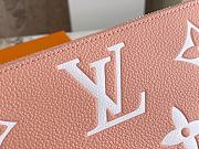 Louis Vuitton LV Zippy Wallet Pink 19.5 x 10.5 x 2.5 cm - 2