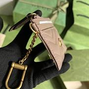 Gucci Marmont Keychain Wallet 10x7.5x1cm - 5