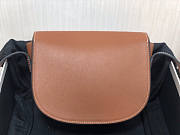 Celine Folco Cuir Triomphe Smooth Calfskin Tan 18.5x15x7cm - 5