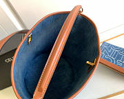 Celine Bucket 16 Denim Blue 23x25x23cm - 4