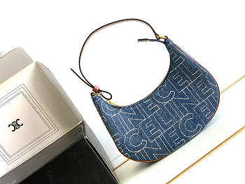 Celine Ava Bag In Denim Blue 23x13.5x6cm