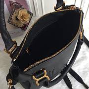 Chloe Marcie Double Carry Bag Black 36x12x28cm - 5