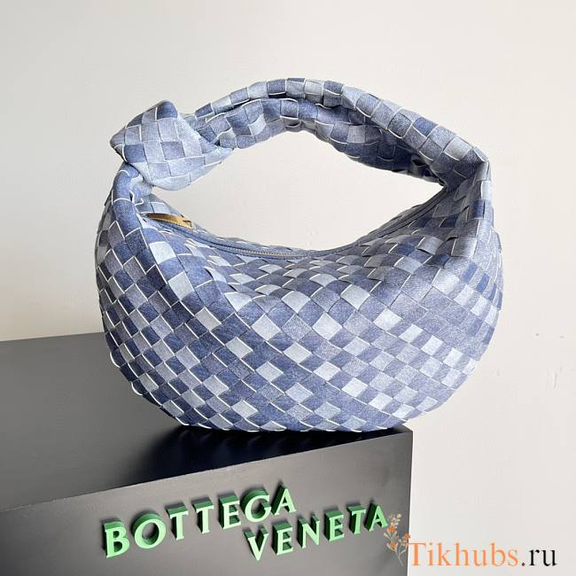 Bottega Veneta Teen Jodie Denim 36x21x13cm - 1