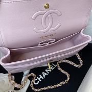 Chanel Flap Bag Lambskin Light Pink Gold 23cm - 2