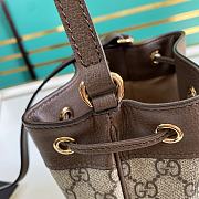 Gucci Ophidia GG Mini Bucket Bag Brown 15x18x9.5cm - 4