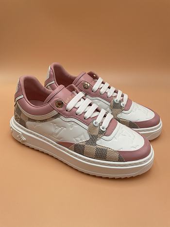 Louis Vuitton LV Tennis Time Out Pink Sneaker