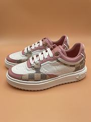 Louis Vuitton LV Tennis Time Out Pink Sneaker - 5
