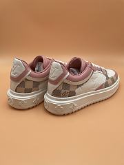 Louis Vuitton LV Tennis Time Out Pink Sneaker - 4