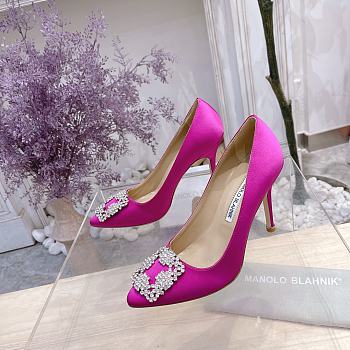 Manolo Blahnik Pink High Heel