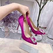 Manolo Blahnik Pink High Heel - 6