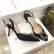 Manolo Blahnik Black High Heel - 4