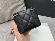 Chanel Vanity Box Black Bag Caviar 8.5x11x7cm - 4