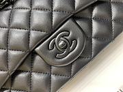 Chanel Small Flap Bag Lambskin Black Hardware 20cm - 2