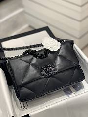 Chanel 19 Flap Bag Lambskin Black Hardware 26cm - 1