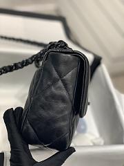 Chanel 19 Flap Bag Lambskin Black Hardware 26cm - 4