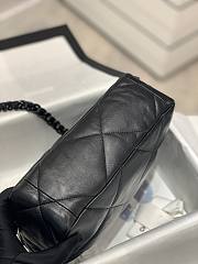 Chanel 19 Flap Bag Lambskin Black Hardware 26cm - 3