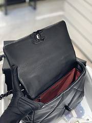 Chanel 19 Flap Bag Lambskin Black Hardware 26cm - 2