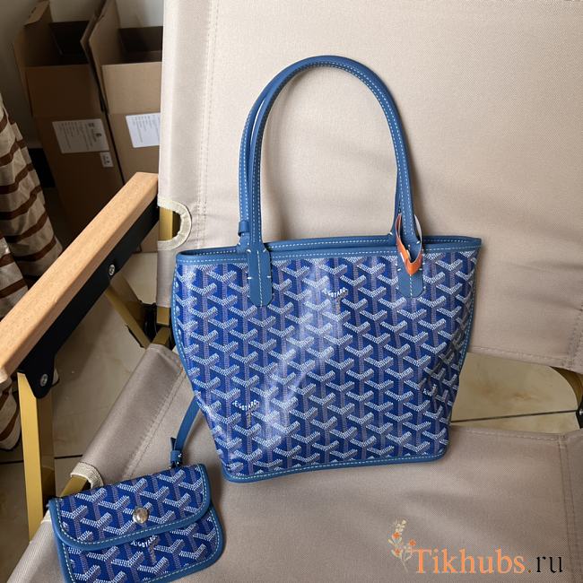Goyard Anjou Mini Bag Blue 20x20x10cm - 1