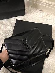 YSL Mini LouLou Toy Bag Black 20x4x14cm - 2