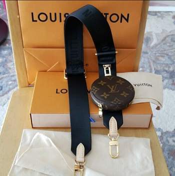 Louis Vuitton LV Black Strap
