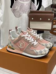 Louis Vuitton LV Run Away Sneaker Pink - 1