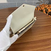 Louis Vuitton LV Felicie Pochette Yellow Cream 21x12x3cm - 2