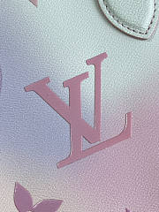 LV Onthego Sunrise Pastel Pink M59856 Size 25 x 19 x 11.5 cm - 6