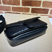 Gucci GG Marmont Shoulder Bag Black 26.5x13x7cm - 5