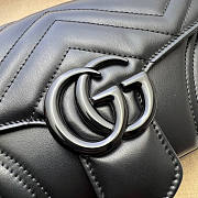 Gucci GG Marmont Shoulder Bag Black 26.5x13x7cm - 2