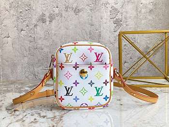 Louis Vuitton LV Rift Bronne 16 White Monogram Multicolor 16x13.5x4.5cm