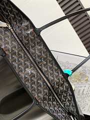 Goyard Large Zipper Tote Black 30x17x50cm - 2